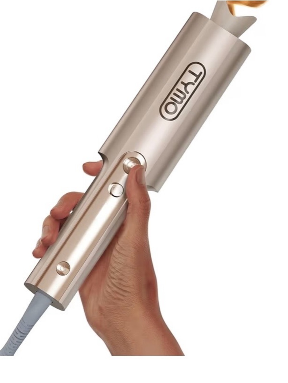 TYMO Rose Gold Automatic Hair Curler - Smooth, Salon Results